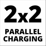 EINHELL Power X-Quattrocharger 4A, Caricabatterie rosso