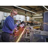 EINHELL Smerigliatrice angolare professionale a batteria AXXIO 36/230 Q, 36Volt (2x18V) rosso/Nero