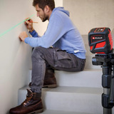 EINHELL TC-LL 2 G, Attraversare la linea laser Nero/Rosso