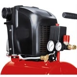EINHELL TE-AC 230/24 compressore ad aria 230 l/min 1500 W rosso, 230 l/min, 2850 Giri/min, 8 bar, Rosso, Auto, 1500 W
