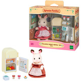 EPOCH Sylvanian Families - Set cucina mamma coniglio di cioccolato, Giochi di costruzione 