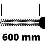 Einhell GE-EH 6560 Lama singola 650W 3400g rosso/Nero, 650 W, 220-240, 3,4 kg