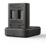 GP Batteries Caricabatterie USB RECYKO PRO P461, 4 slot di ricarica, incl. docking station D461 grigio