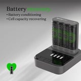 GP Batteries GPRCPCHP461D464, Caricabatterie grigio