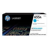 HP Cartuccia toner ciano originale LaserJet 655A 10500 pagine, Ciano, 1 pz