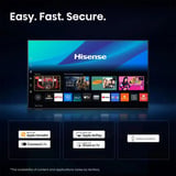 Hisense 50E7S PRO Hi-QLED-Fernseher, QLED TV Nero/grigio scuro