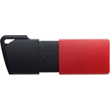 Kingston DataTraveler Exodia M unità flash USB 128 GB USB tipo A 3.2 Gen 1 (3.1 Gen 1) Nero, Rosso rosso/Nero, 128 GB, USB tipo A, 3.2 Gen 1 (3.1 Gen 1), Lamina di scorrimento, 10 g, Nero, Rosso