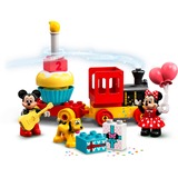 LEGO DUPLO Disney Il treno del compleanno di Topolino e Minnie Set da costruzione, 2 anno/i, Plastica, 22 pz, 424 g