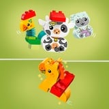 LEGO DUPLO My First 10412 Il Treno degli Animali, Giochi Didattici per Bambini e Bambine da 1.5 Anni, Idea Regalo di Compleanno, Giochi di costruzione Giochi Didattici per Bambini e Bambine da 1.5 Anni, Idea Regalo di Compleanno, Set da costruzione, 1,5 anno/i, Plastica, 19 pz, 474 g