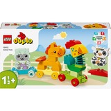 LEGO DUPLO My First 10412 Il Treno degli Animali, Giochi Didattici per Bambini e Bambine da 1.5 Anni, Idea Regalo di Compleanno, Giochi di costruzione Giochi Didattici per Bambini e Bambine da 1.5 Anni, Idea Regalo di Compleanno, Set da costruzione, 1,5 anno/i, Plastica, 19 pz, 474 g