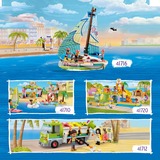 LEGO Friends Camion riciclaggio rifiuti Set da costruzione, 6 anno/i, Plastica, 259 pz, 359 g