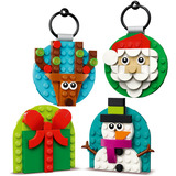 LEGO Iconic Selezione di decorazioni natalizie, Giochi di costruzione Set da costruzione, 6 anno/i, Plastica, 153 pz, 185 g