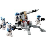 LEGO Star Wars 75345 Battle Pack Clone Troopers Legione 501, Modellino da Costruire con Cannone Giocattolo AV-7 e 4 Personaggi, Giochi di costruzione Modellino da Costruire con Cannone Giocattolo AV-7 e 4 Personaggi, Set da costruzione, 6 anno/i, Plastica, 119 pz, 129 g