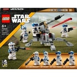 LEGO Star Wars 75345 Battle Pack Clone Troopers Legione 501, Modellino da Costruire con Cannone Giocattolo AV-7 e 4 Personaggi, Giochi di costruzione Modellino da Costruire con Cannone Giocattolo AV-7 e 4 Personaggi, Set da costruzione, 6 anno/i, Plastica, 119 pz, 129 g