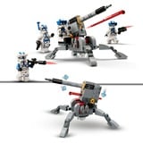 LEGO Star Wars 75345 Battle Pack Clone Troopers Legione 501, Modellino da Costruire con Cannone Giocattolo AV-7 e 4 Personaggi, Giochi di costruzione Modellino da Costruire con Cannone Giocattolo AV-7 e 4 Personaggi, Set da costruzione, 6 anno/i, Plastica, 119 pz, 129 g