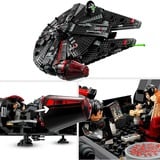 LEGO Star Wars 75389 Dark Falcon, Astronave Giocattolo da Costruire, Versione Oscura del Millennium Falcon, Idea Regalo da 10+, Giochi di costruzione Astronave Giocattolo da Costruire, Versione Oscura del Millennium Falcon, Idea Regalo da 10+, Set da costruzione, 10 anno/i, Plastica, 1579 pz, 2,77 kg