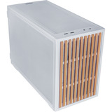 Lian Li DAN Cases B4 Faggio, Chassis Tower bianco/legno