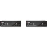 Lindy Extender Dual Head HDMI, Cat.6, USB e RS232, Switch KVM Nero