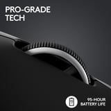 Logitech 910-006631, Mouse da gioco Nero