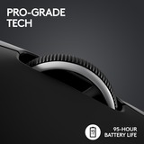 Logitech PRO X SUPERLIGHT 2, Mouse da gioco Nero