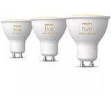 Philips Hue GU10 - faretto connesso - (confezione da 3), Lampada a LED Philips Hue White ambiance GU10 - faretto connesso - (confezione da 3), Lampadina intelligente, Bluetooth/Zigbee, Bianco, GU10, GU10, Faretto