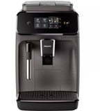 Philips Macchine da caffè completamente automatiche Serie 1200 EP1224, Macchina automatica grigio, Macchina per espresso, 1,8 L, Chicchi di caffè, Macinatore integrato, 1500 W, Grigio