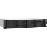 QNAP TS-855EU-RP NAS Armadio (2U) Intel Atom® C5125 8 GB DDR4 0 TB QuTS hero Nero NAS, Armadio (2U), Intel Atom®, C5125, 8 GB, DDR4
