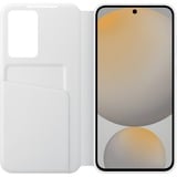 SAMSUNG Galaxy S24 FE Smart View Wallet Case, Custodia per telefono bianco, Custodia a borsellino, Samsung, Galaxy S24 F, 17 cm (6.7"), Bianco