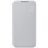 SAMSUNG Smart Led View Cover per Galaxy S22, Light Gray grigio chiaro, Light Gray, Custodia flip a libro, Samsung, Galaxy S22, 15,5 cm (6.1"), Grigio