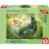 Schmidt Spiele Silvia Christoph: Yin & Yang nella foresta dei colibrì, Puzzle 