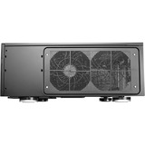 SilverStone Grandia GD08 HTPC Nero Nero, HTPC, PC, Nero, ATX, CEB, EATX, EEB, micro ATX, Alluminio, Acciaio, Casa/ufficio, Vendita al dettaglio