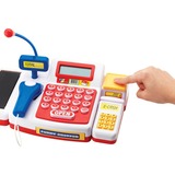 Simba Cassa del supermercato con scanner, Negozio bianco/Rosso