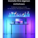 SwitchBot Lampada da terra smarte Stehlampe, Lampada a LED Nero