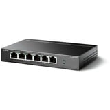 TP-Link TL-SF1006P switch di rete Non gestito Fast Ethernet (10/100) Supporto Power over Ethernet (PoE) Nero, Interruttore Non gestito, Fast Ethernet (10/100), Full duplex, Supporto Power over Ethernet (PoE)