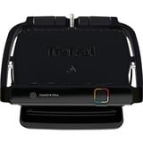 Tefal OptiGrill Elite GC7508 Griglia di contatto, Come contattare con grill Nero, Nero, Termoplastica, Rettangolare, Pronto, Temperatura, Cina, 363 mm