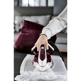 Tefal Pro Express Vision GV9810E0 ferro da stiro a caldaia 3000 W 1,1 L Durilium AirGlide Autoclean soleplate Rosso, Bianco, Stazione stirante Melanzane/Bianco, 3000 W, 680 g/min, Durilium AirGlide Autoclean soleplate, 8,3 bar, 1,1 L, 180 g/min