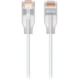 Ubiquiti UACC-Cable-Patch-EL-0.15M-W bianco/trasparente