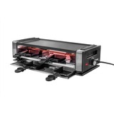 Unold 48760, Raclette Nero/in acciaio inox