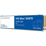 WD WD Blue SN570 M.2 250 GB PCI Express 3.0 NVMe blu/Bianco, 250 GB, M.2, 3300 MB/s