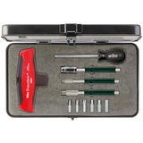 Wiha Cacciavite dinamometrico con impugnatura trasversale Set TorqueVario-S T Nero/Rosso