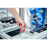 Wiha Cacciavite dinamometrico con impugnatura trasversale Set TorqueVario-S T Nero/Rosso