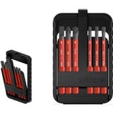 Wiha Set di punte slimBit electric, esagonale, PH, PZ/S, fessura, Set di bit rosso