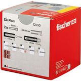 fischer Tassello ad espansione SX Plus 12x60 grigio chiaro