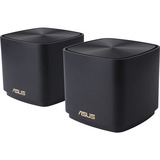 ASUS ZenWiFi Mini XD4 router wireless Gigabit Ethernet Banda tripla (2.4 GHz/5 GHz/5 GHz) Nero, Router di rete Nero, Wi-Fi 6 (802.11ax), Banda tripla (2.4 GHz/5 GHz/5 GHz), Collegamento ethernet LAN, Nero, Router portatile