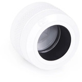 Alphacool Raccordo Eiszapfen PRO 16mm HardTube G1/4 - Bianco, Connessione bianco