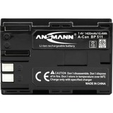 Ansmann Li-Ion battery packs A-CAN BP 511 Ioni di Litio 1400 mAh 1400 mAh, 7,4 V, Ioni di Litio, Vendita al dettaglio