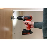 BLACK+DECKER BCD001C1-QW, Trapano avvitatore arancione /Nero