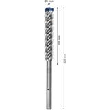Bosch Expert Punta per martelli SDS Max-8X, Trapano Martello perforatore, Hammer drill bit, 2,8 cm, 320 mm, Cemento, Pietra, 20 cm