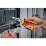 Bosch Pinza a punta fine VDE Professional, dritta 200mm rosso/Giallo