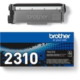 Brother TN-2310 cartuccia toner 1 pz Originale Nero 1200 pagine, Nero, 1 pz